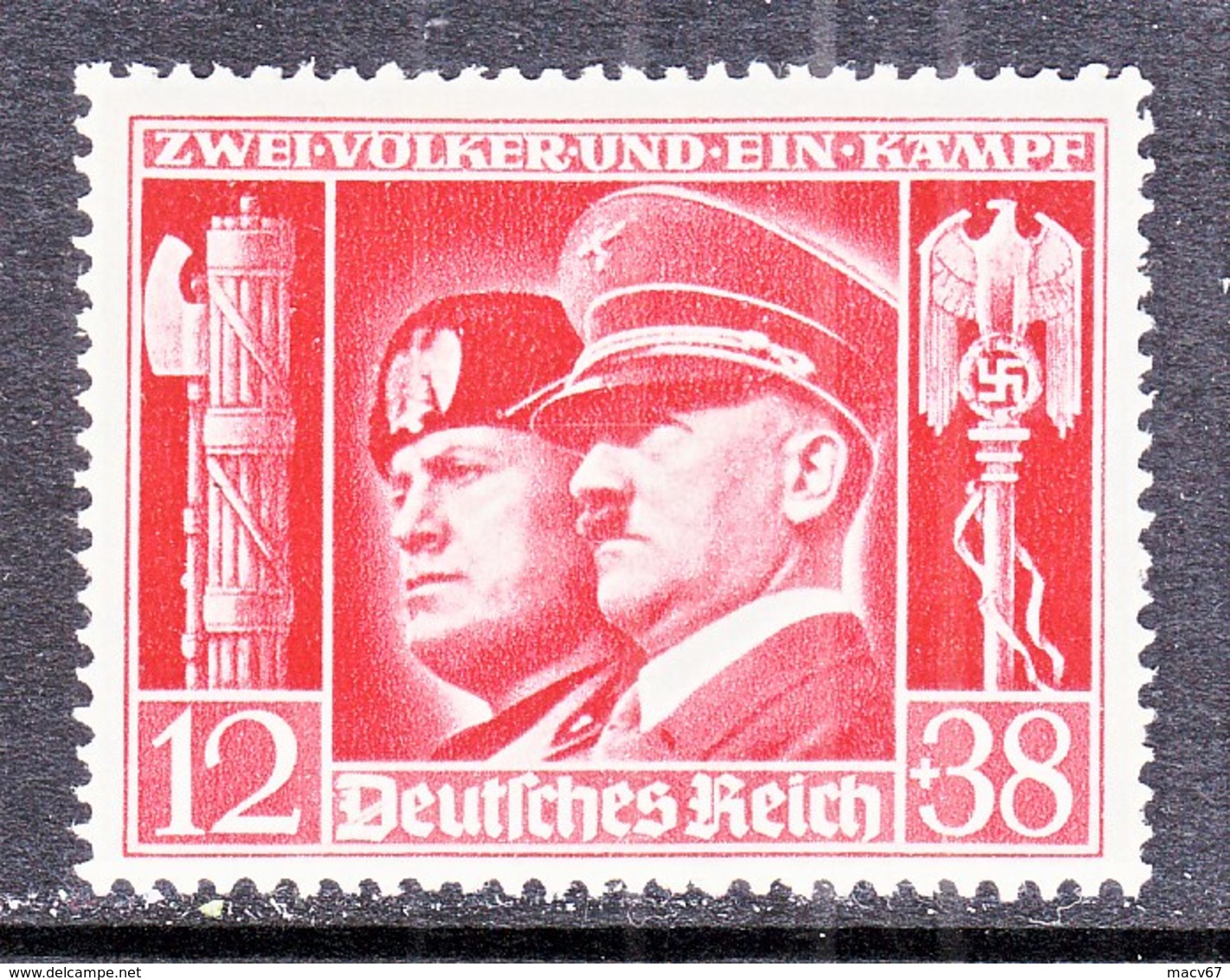 GERMANY  B 189   *  ROME - BERLIN  AXIS - Neufs