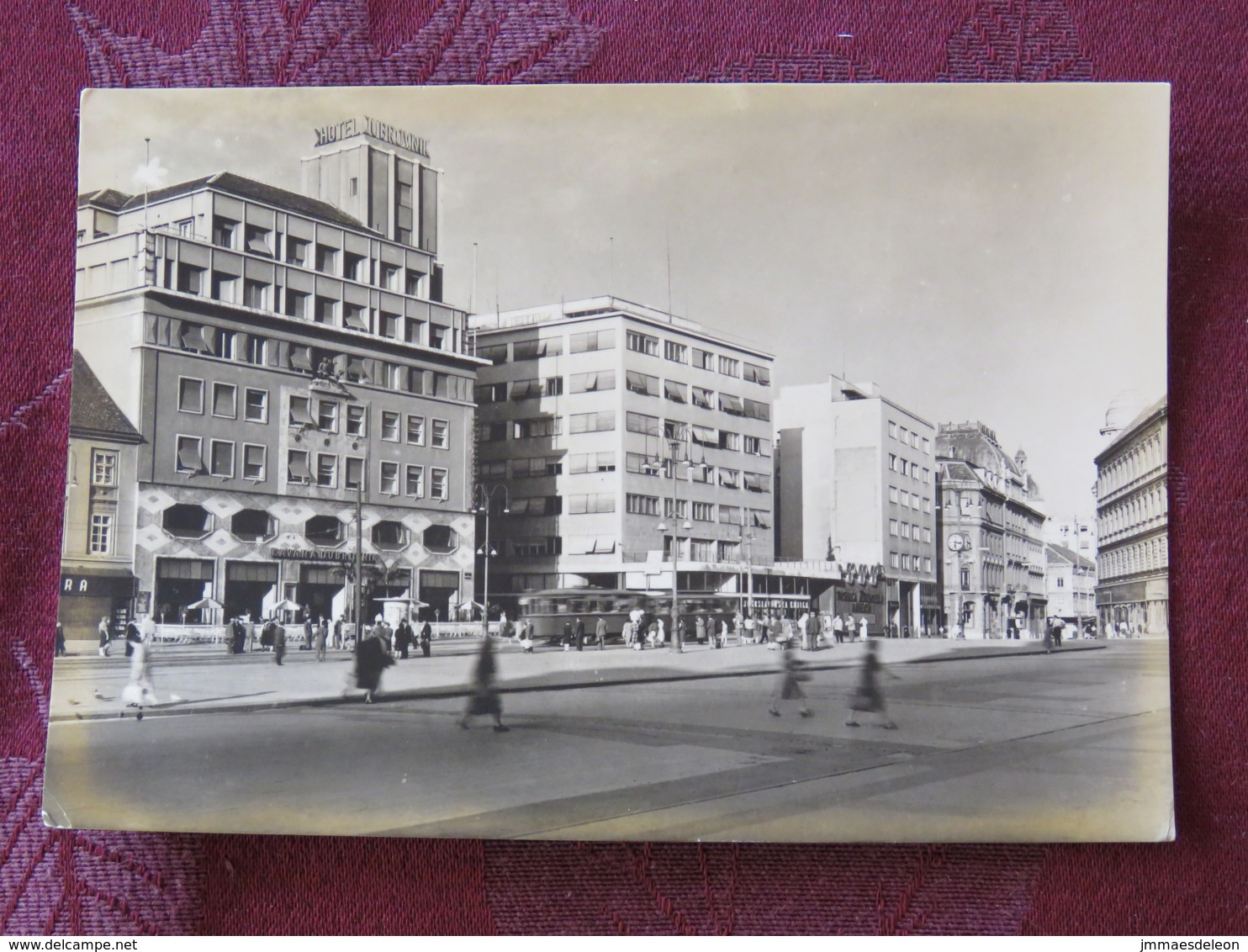 Croacia Unused Postcard Zagreb Street View - Croatie