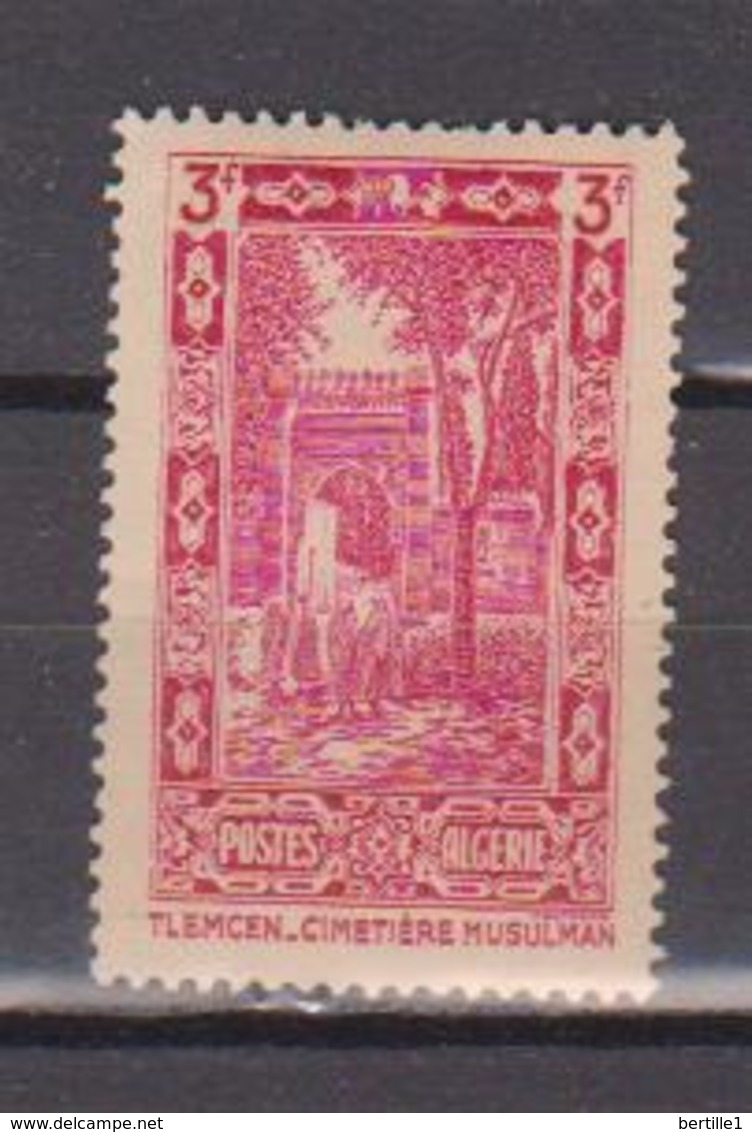 ALGERIE         N°  YVERT  :   122     NEUF AVEC  CHARNIERES      ( Ch 1/17  ) - Unused Stamps