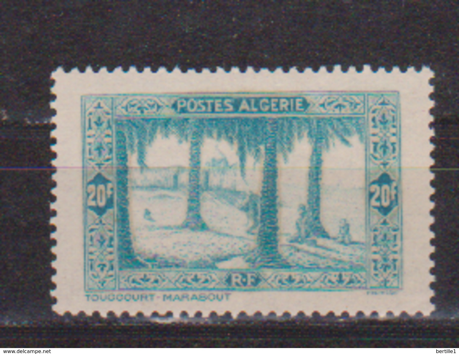 ALGERIE         N°  YVERT  :   126        NEUF AVEC  CHARNIERES      ( Ch 1/17  ) - Unused Stamps