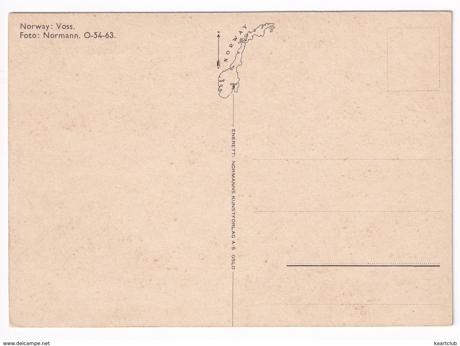 Norway: Voss - (Norge) - Noorwegen