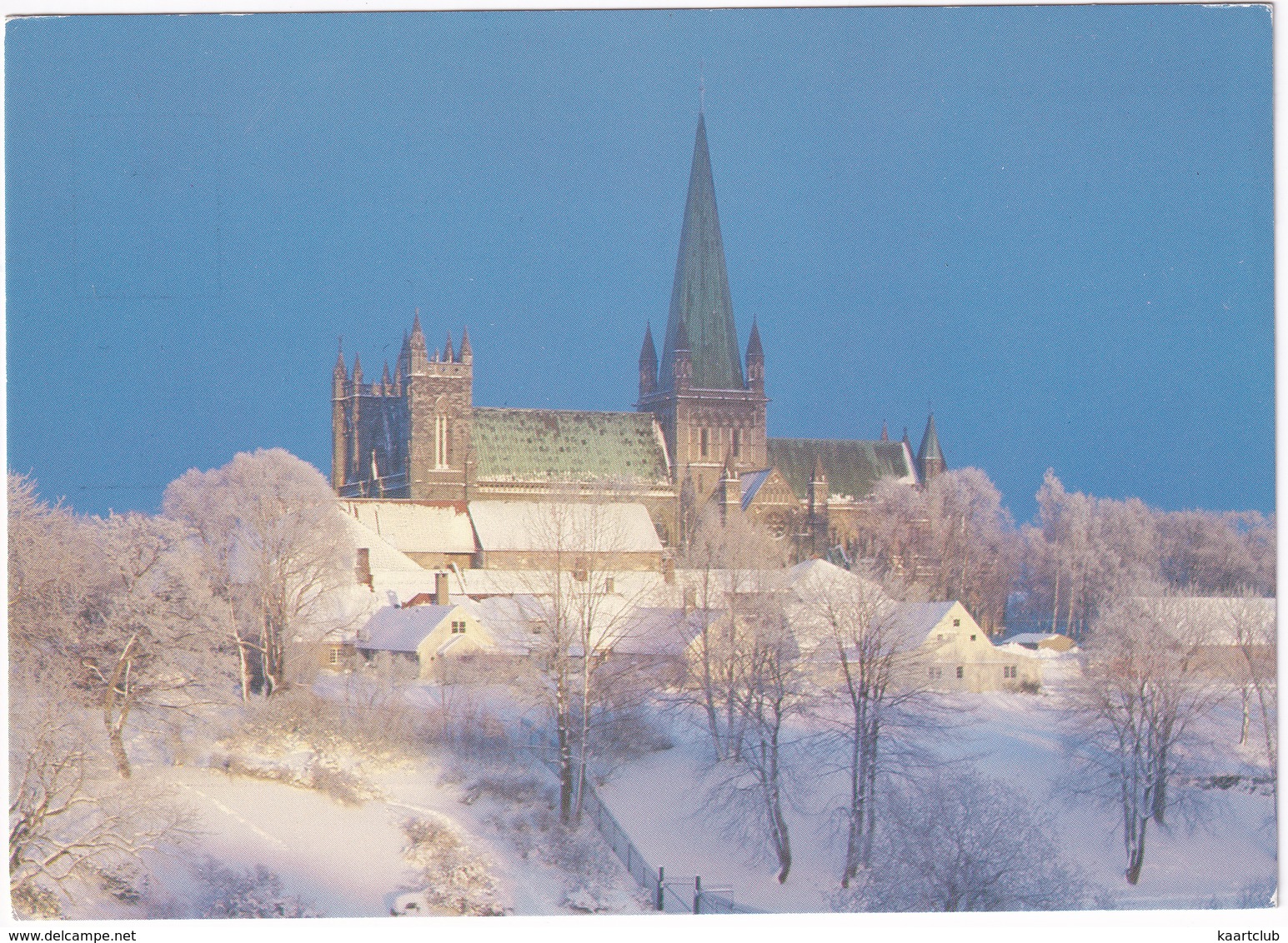 Trondheim - Nidaros Domkirke I Januar - Nidaros Cathedral In Janauary - (Norge - Norway) - Noorwegen