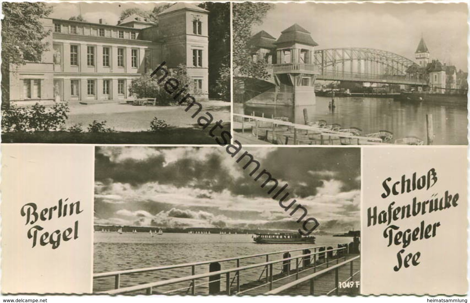 Berlin-Tegel - Foto-AK - Verlag Herbert Meyerheim Berlin - Tegel