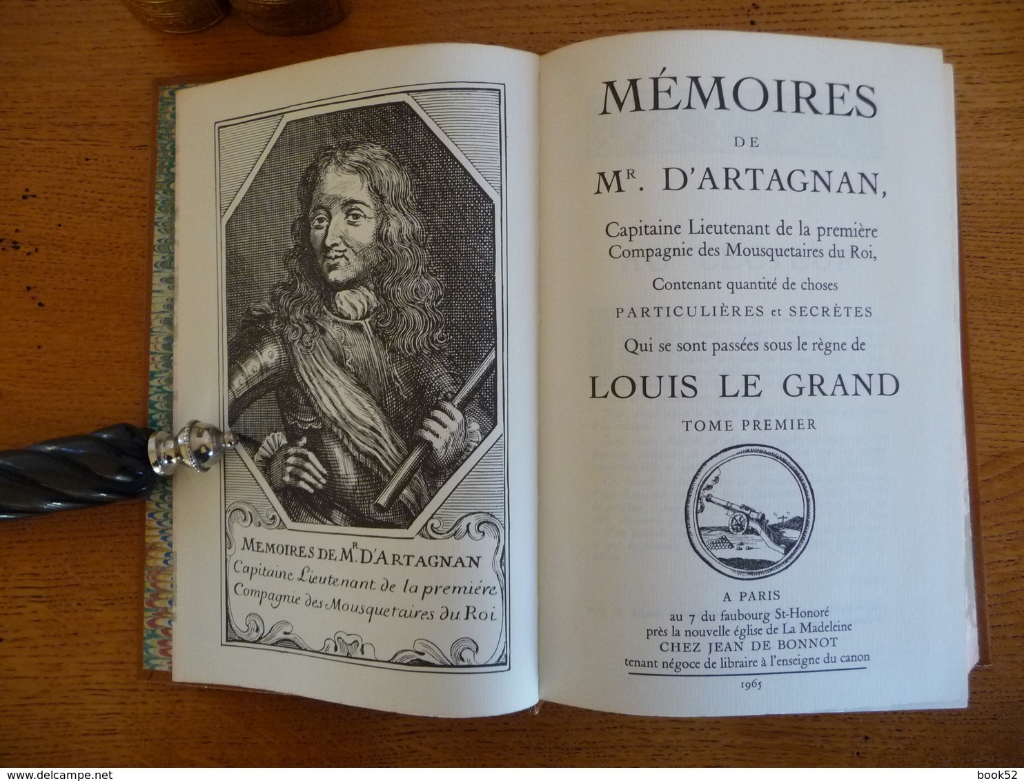 Mémoires De Monsieur D'ARTAGNAN (Jean De Bonnot) - Biografie