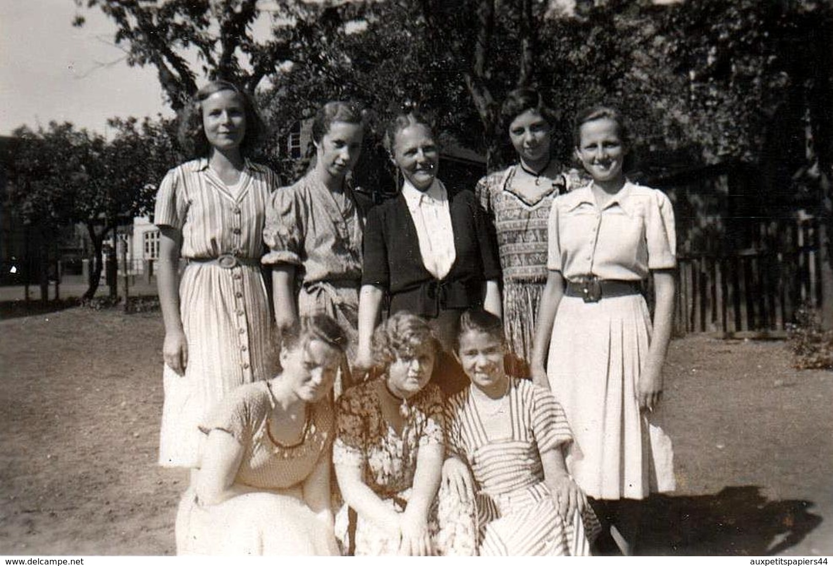 4 Photos Originales Jeunes Adolescentes Allemandes Vers 1930/40 - Bund Deutscher Mädel Ou Jungmädelbund III Reich - Personnes Anonymes