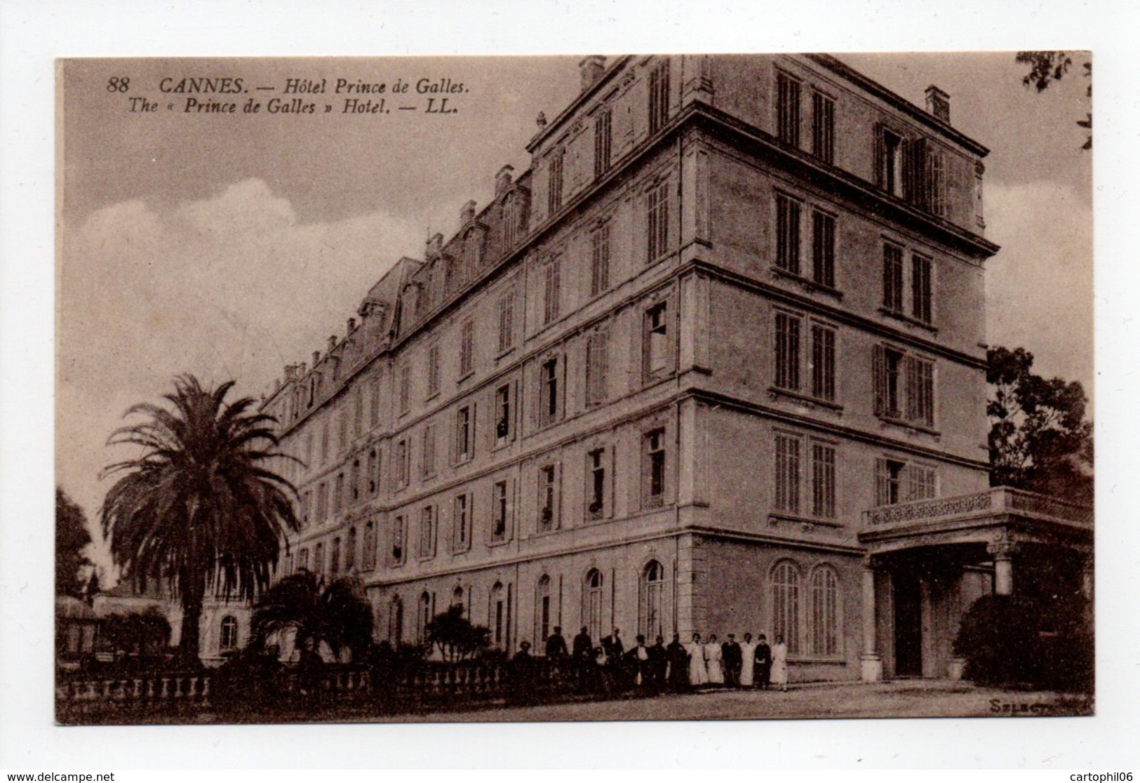 - CPA CANNES (06) - Hôtel Prince De Galles - Editions Lévy N° 88 - - Cannes