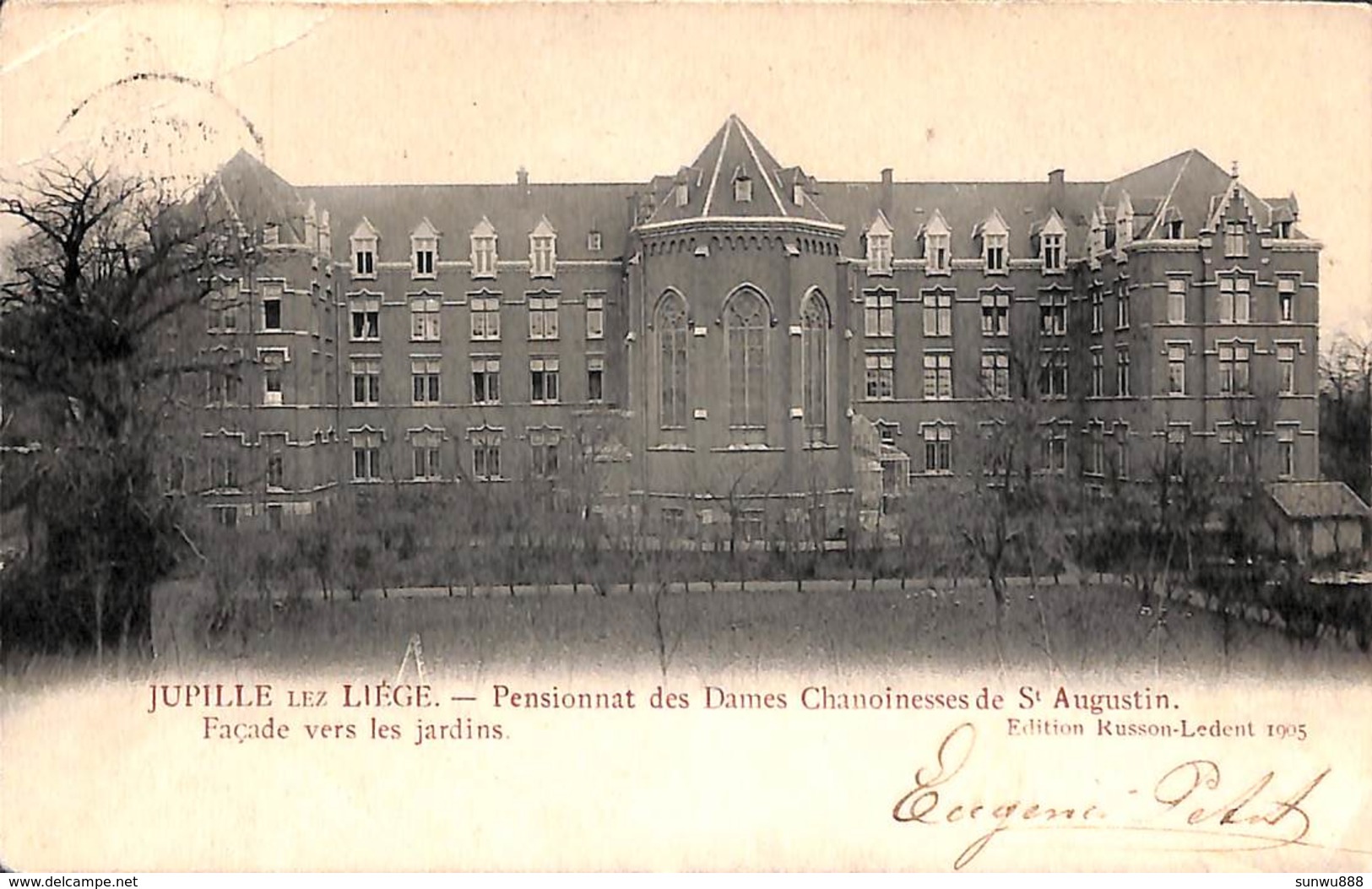 Jupille Lez Liège - Pensionnat Des Dames Chanoinesses De St Augustin (Edit. Russon-Ledent) - Juprelle