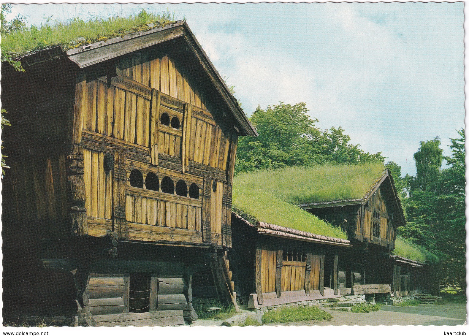 Norsk Folkemuseum, Oslo - Fra Setesdal - Old Farm-house From Setesdal - (Norge - Norway) - Noorwegen