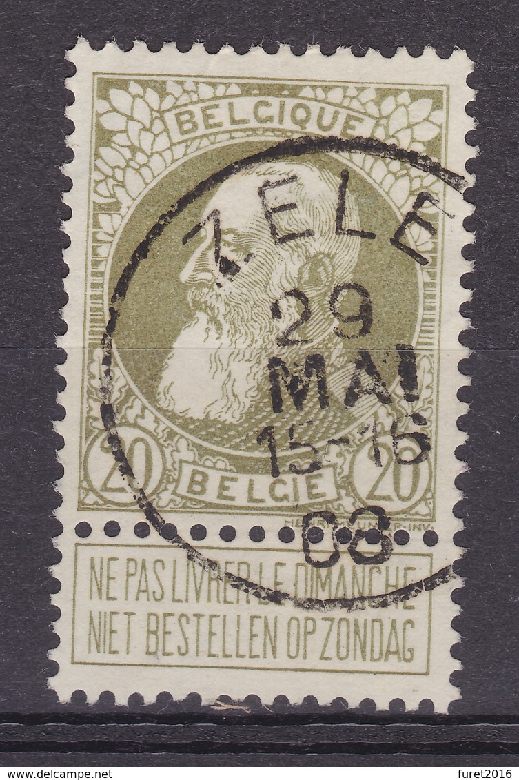 N° 75 ZELE - 1905 Grosse Barbe