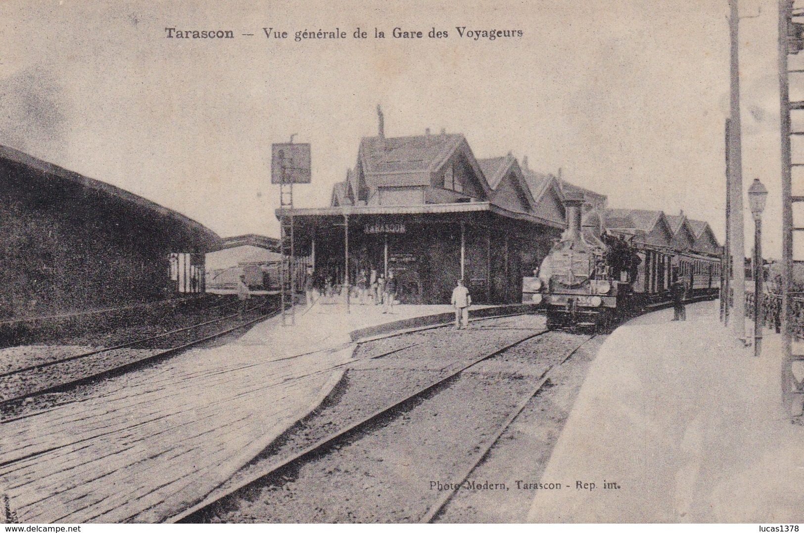 13 / TARASCON / VUE GENERALE DE LA GARE DES VOYAGEURS - Tarascon