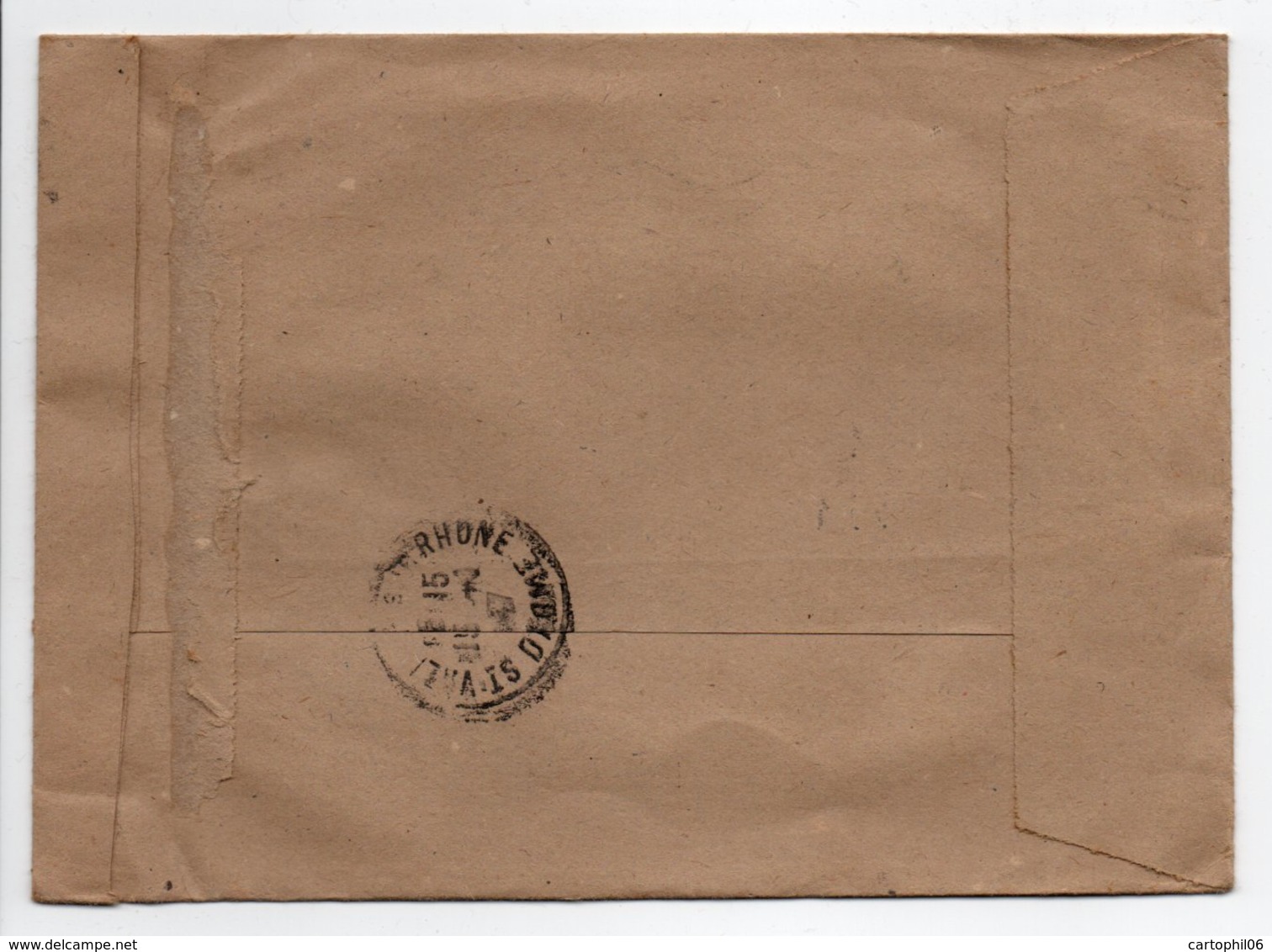 - Lettre Recommandée MONACO-VILLE Pour SAINT-VALLIER-SUR-RHÔNE 14.1.1947 - Bel Affranchissement Philatélique - - Covers & Documents