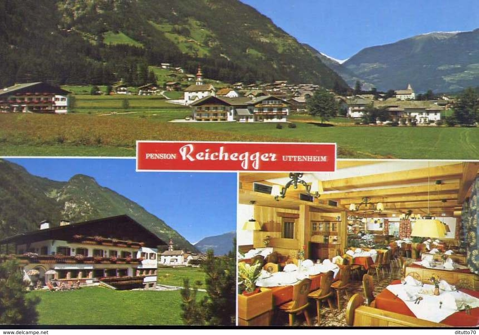 Ahrntal - Pension Reichegger - Formato Grande Viaggiata – E 10 - Hotels & Restaurants