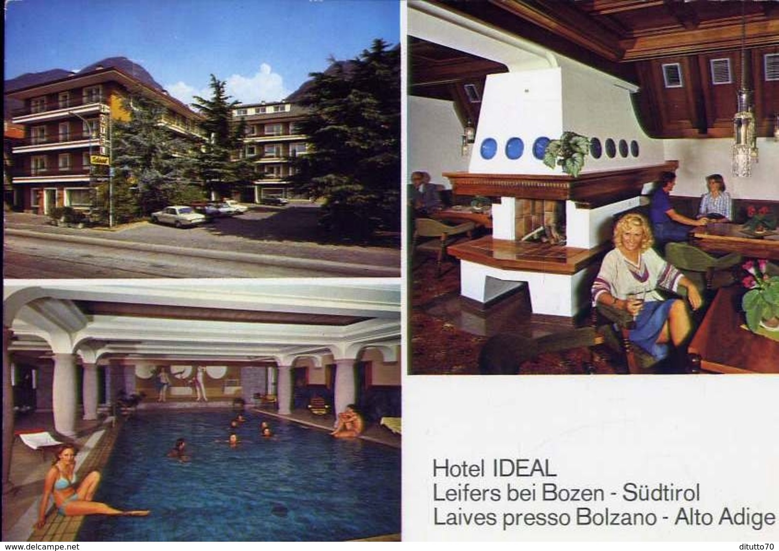 Laives - Presso Bolzano - Hotel Ideal - Formato Grande Non Viaggiata – E 10 - Alberghi & Ristoranti