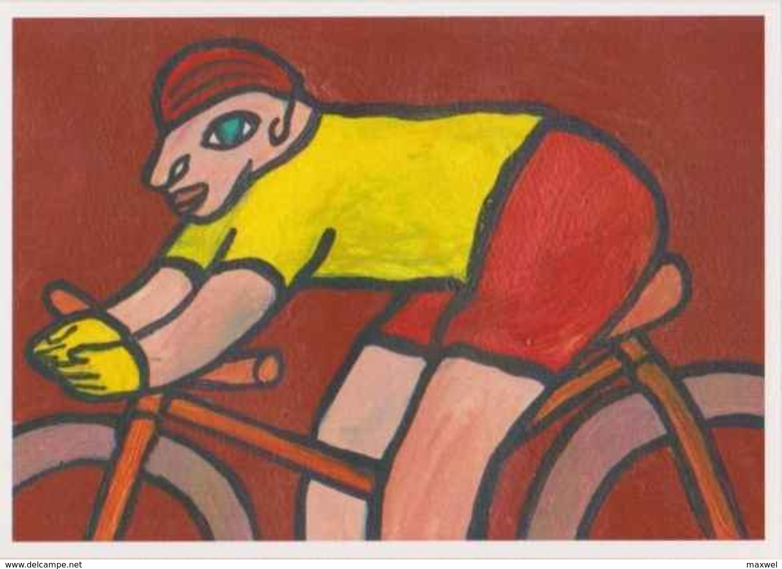 ERGON - Homme à Bicyclette - Vélo - Cyclisme - Illustrateurs - Illustrateur - Ergon