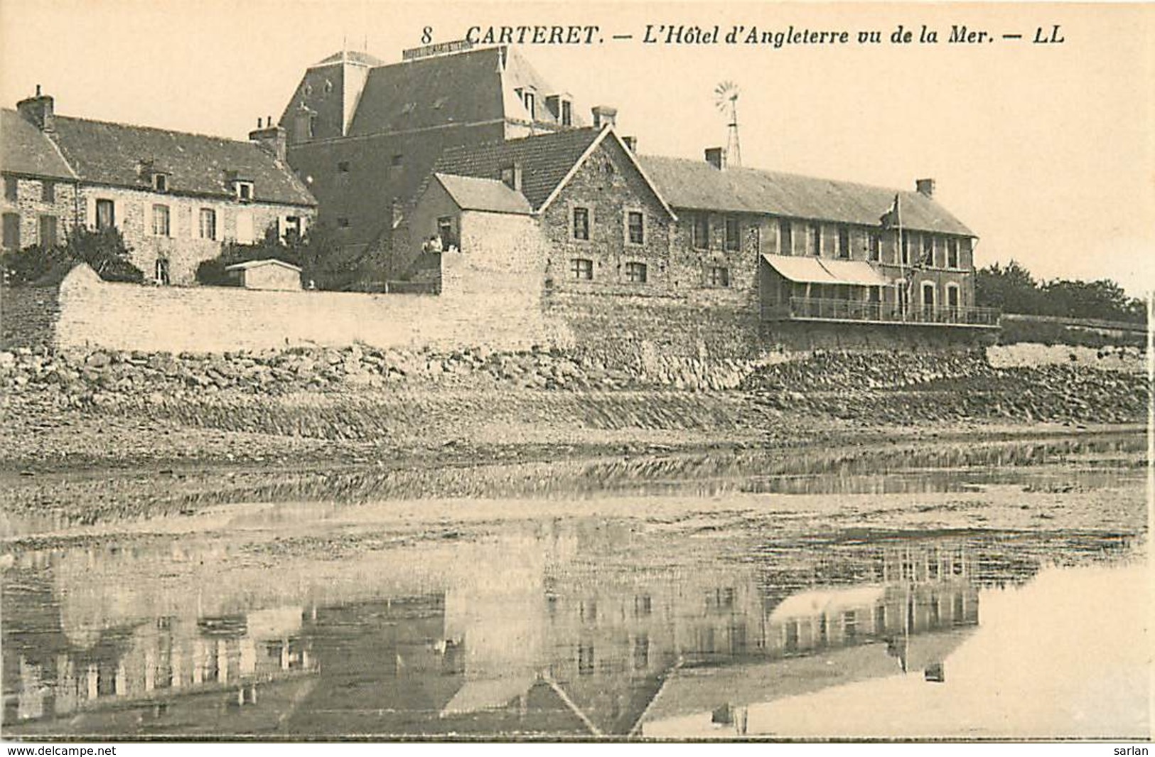 50 , CARTERET , Hotel D'Angleterre Vue De La Mer , * 418 95 - Carteret