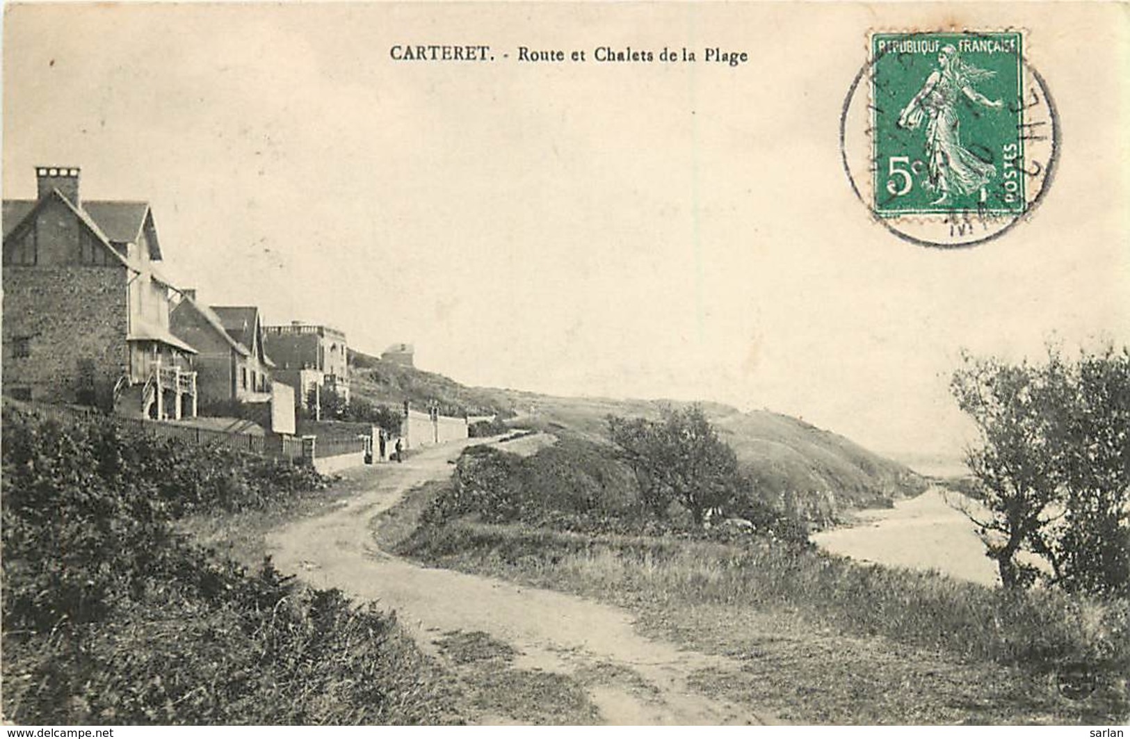 50 , CARTERET , Route Et Chalets De La Plage , * 418 99 - Carteret