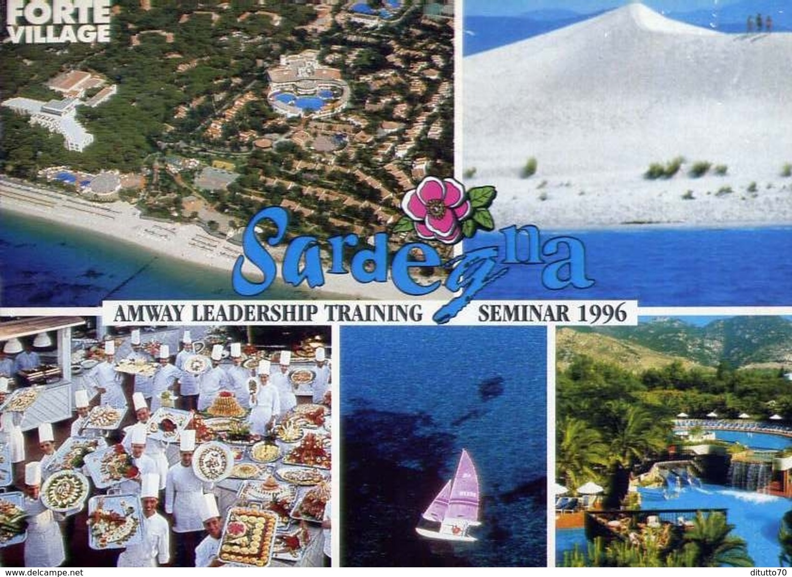 Sardegna - Forte Village - Amway Leadership Trainig - Seminar 1996 - Formato Grande Viaggiata – E 10 - Alberghi & Ristoranti