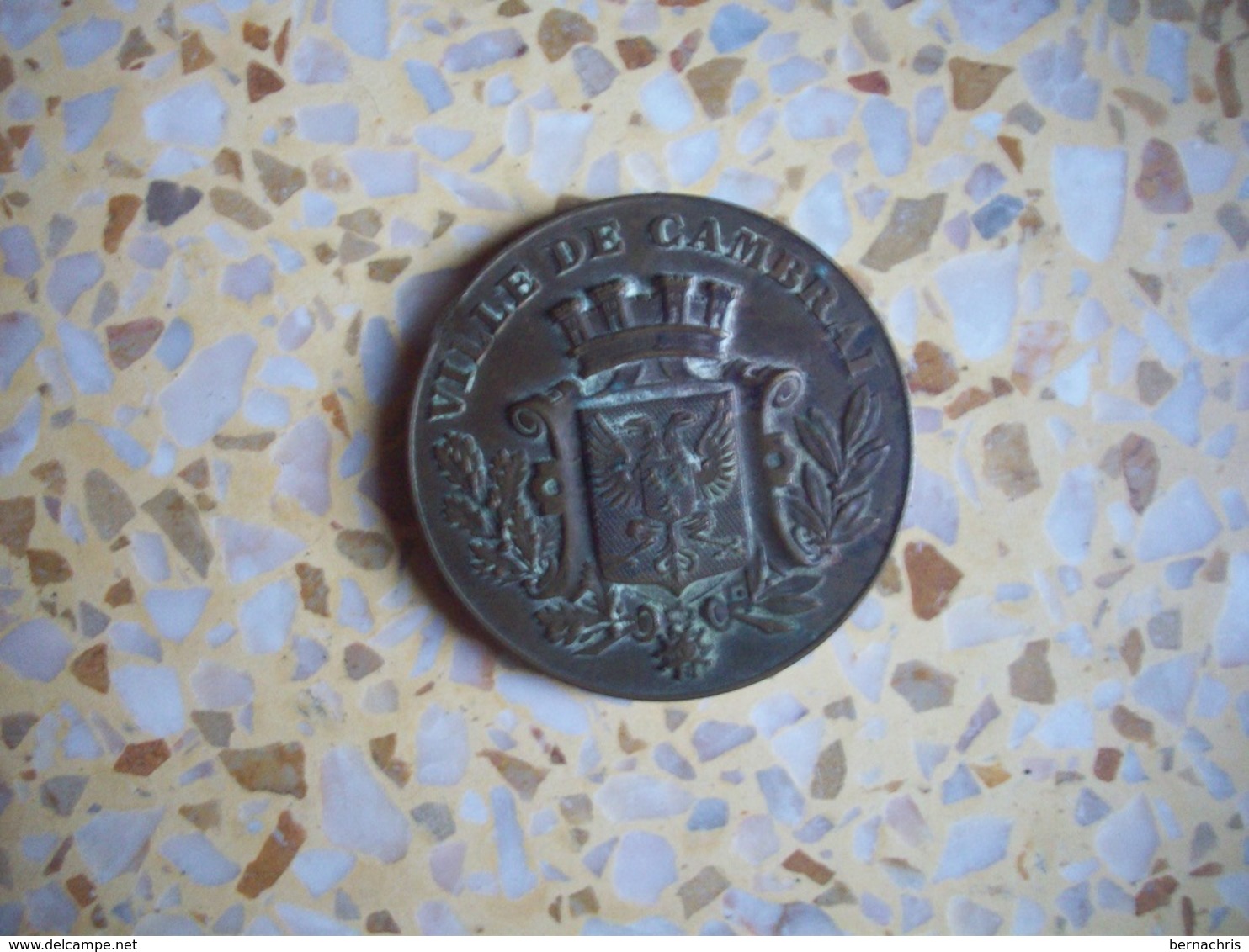 Médaille De La Ville De Cambrai Datée De 1935 - Autres & Non Classés