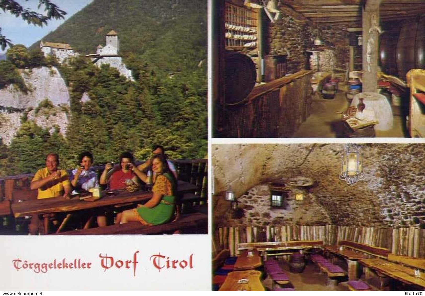 Torggelekeller - Parth - Dorf Tirol Oberhalb - Meran - Formato Grande Non Viaggiata - E 10 - Alberghi & Ristoranti