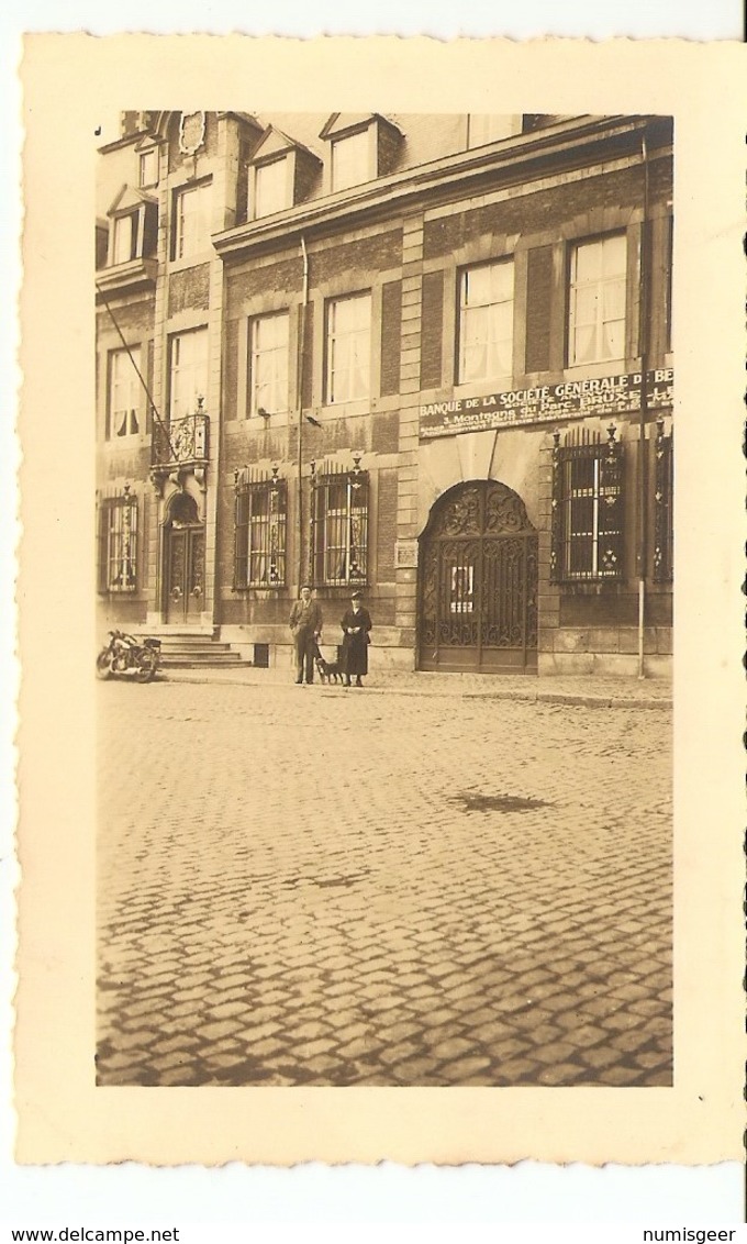 BELGIQUE - (Prov. Liège )  MALMEDY - Banque De La Société Générale De Belgique ( Photo: Format 12X8 ) - Lieux