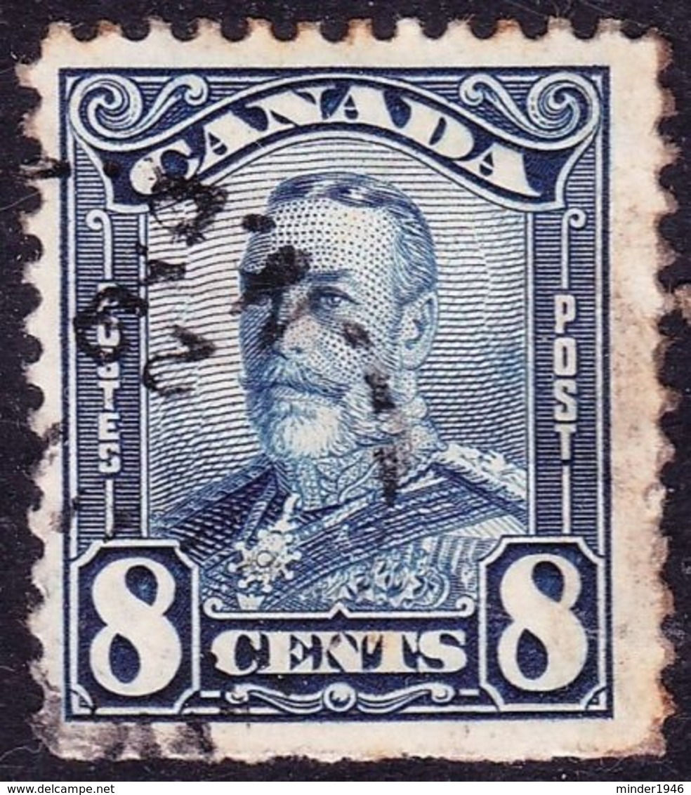 CANADA 1928 KGV 8 Cents Blue SG 280 Fine Used - Used Stamps