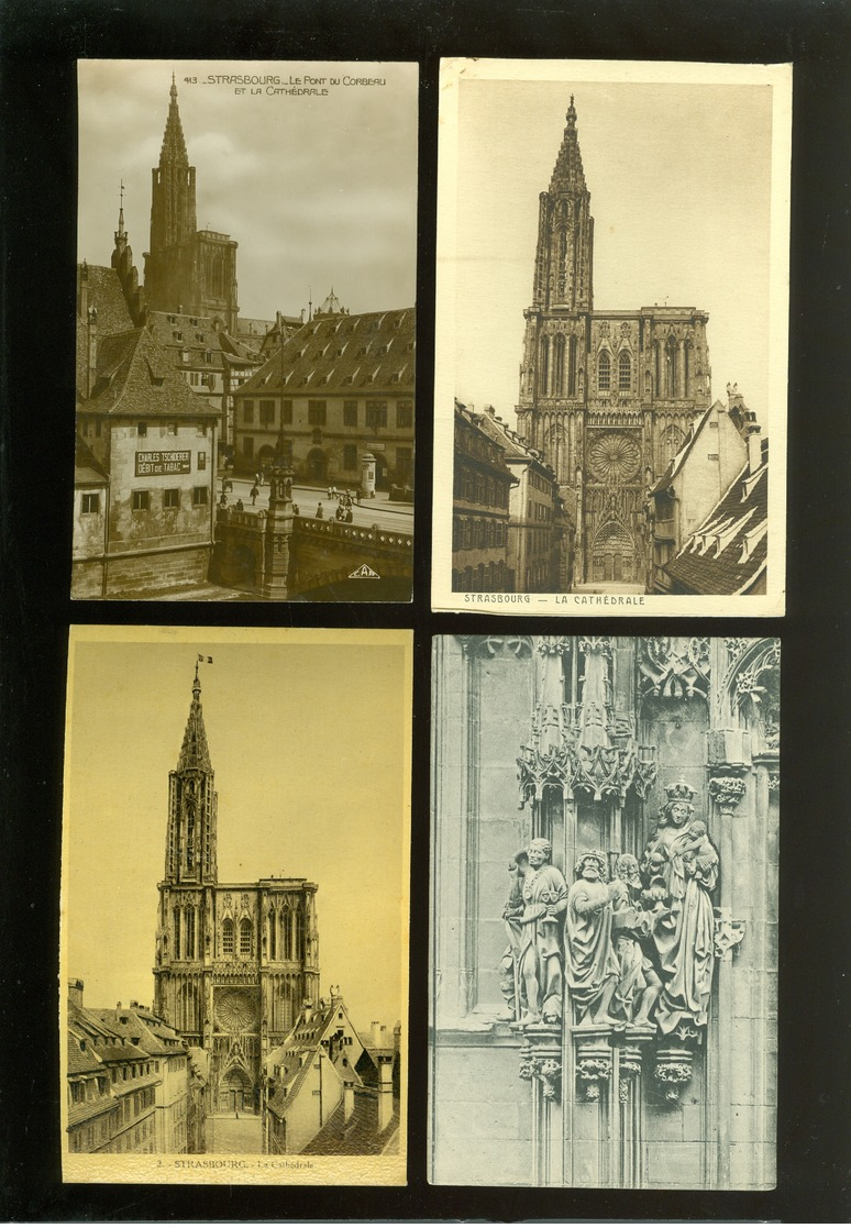 Lot de 50 cartes postales de France Rhin ( Bas ) Strasbourg Strassbourg     Lot van 50 postkaarten van Frankrijk ( 67 )