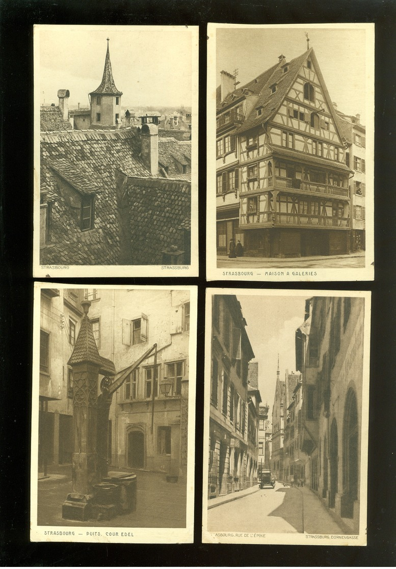 Lot de 50 cartes postales de France Rhin ( Bas ) Strasbourg Strassbourg     Lot van 50 postkaarten van Frankrijk ( 67 )