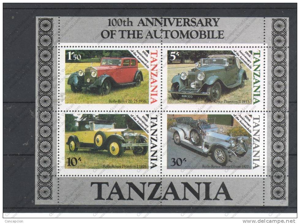 TANZANIA Nº Hb42 - Coches