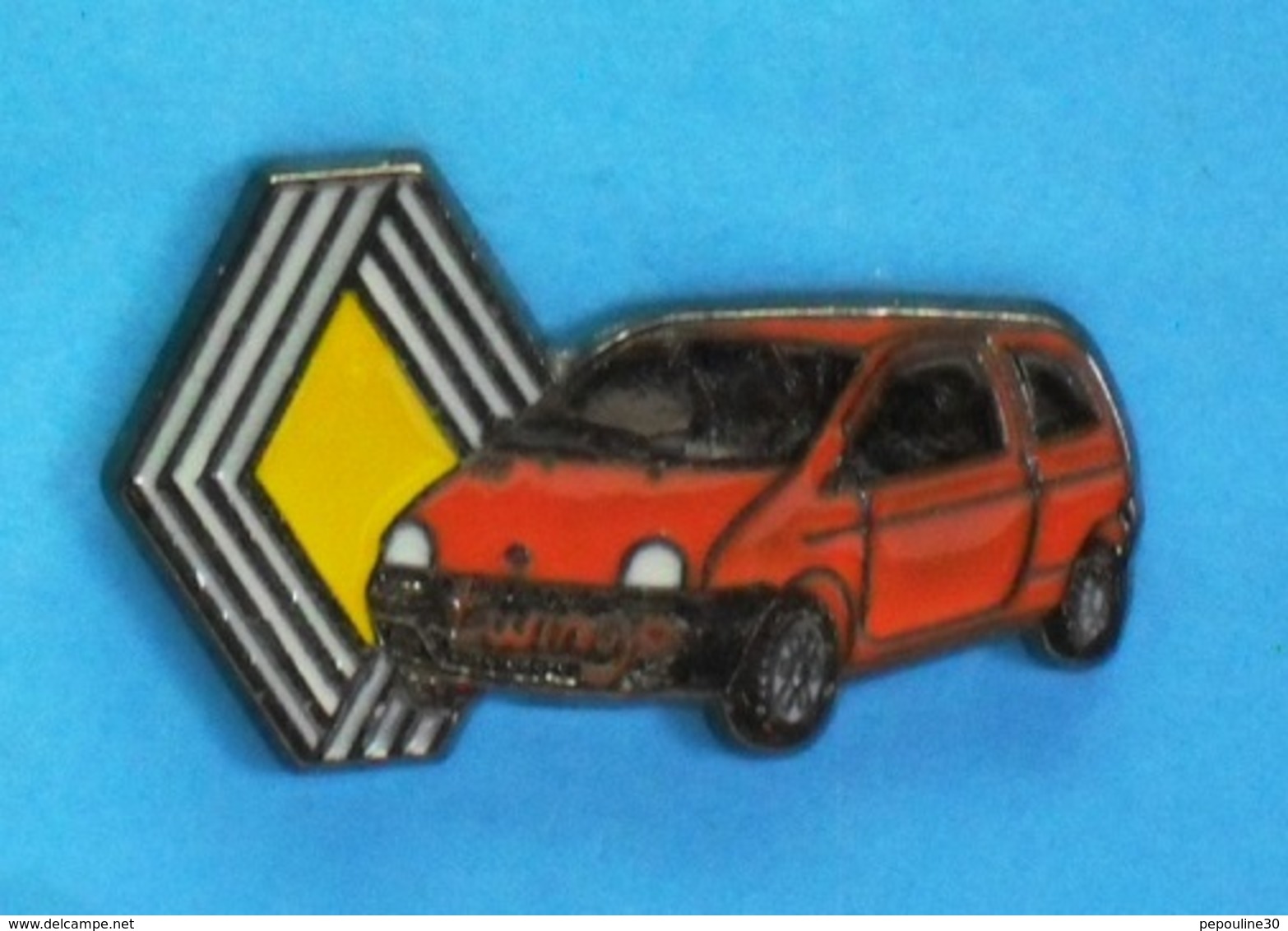 1 PIN'S //   ** RENAULT / TWINGO ** . (© Qualité Collectors Série Limitée) - Renault