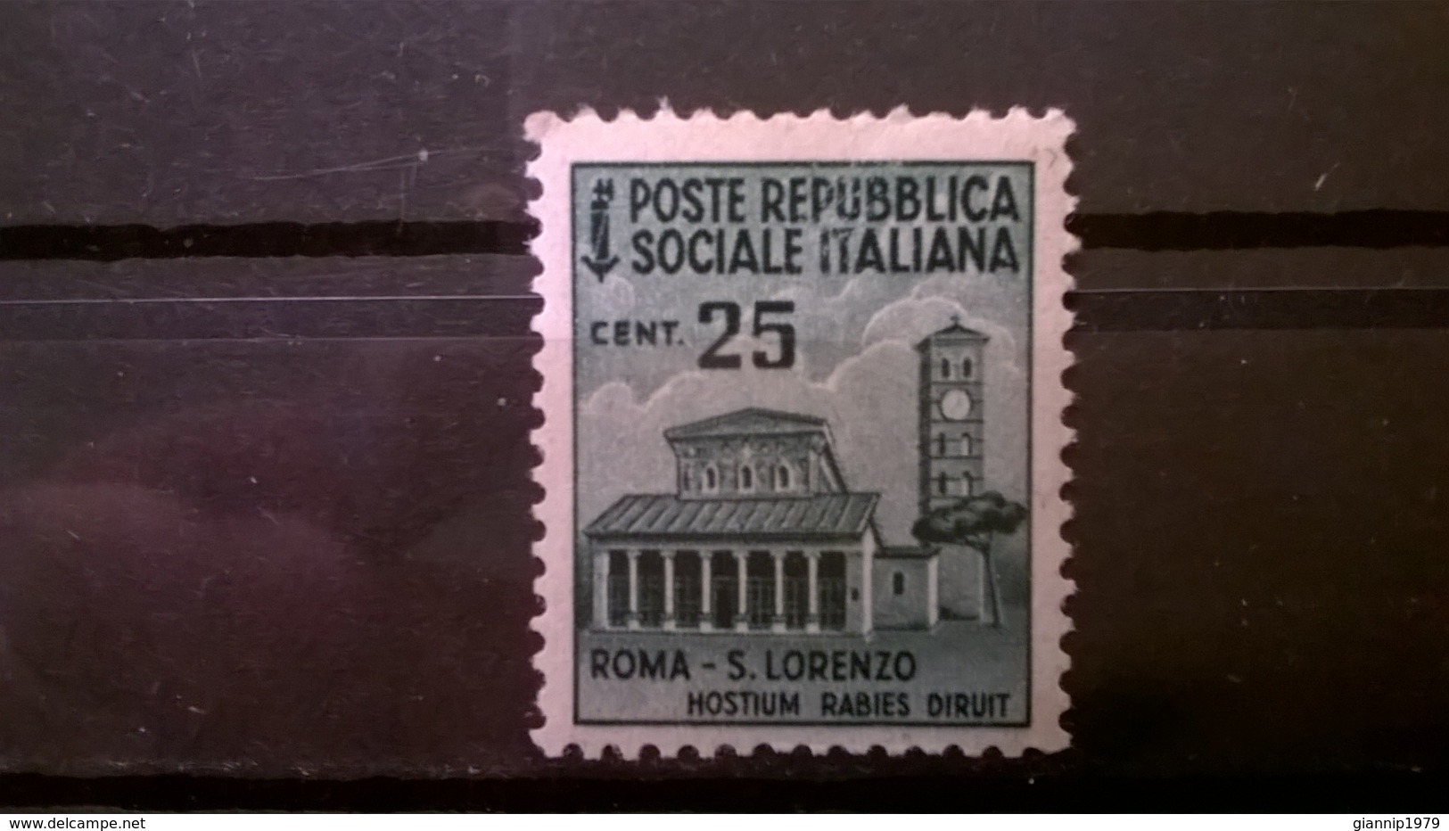 FRANCOBOLLI STAMPS ITALIA ITALY RSI 1944 MNH** NUOVI MONUMENTI DISTRUTTI - Neufs