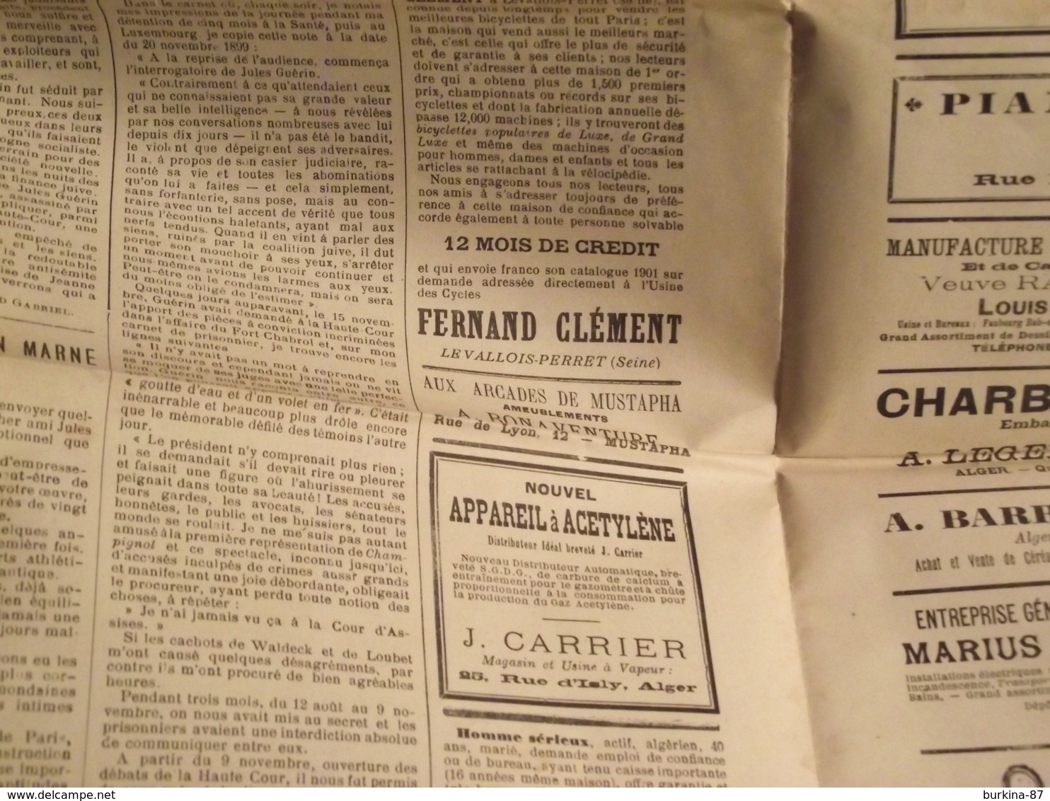 Le  TURCO, Journal , Satirique et Politique, 17 mai 1901, N° 21