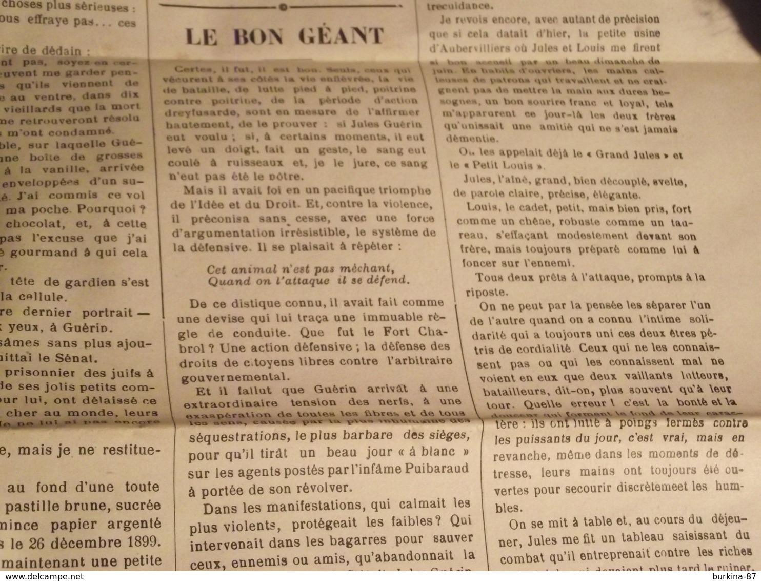 Le  TURCO, Journal , Satirique et Politique, 17 mai 1901, N° 21