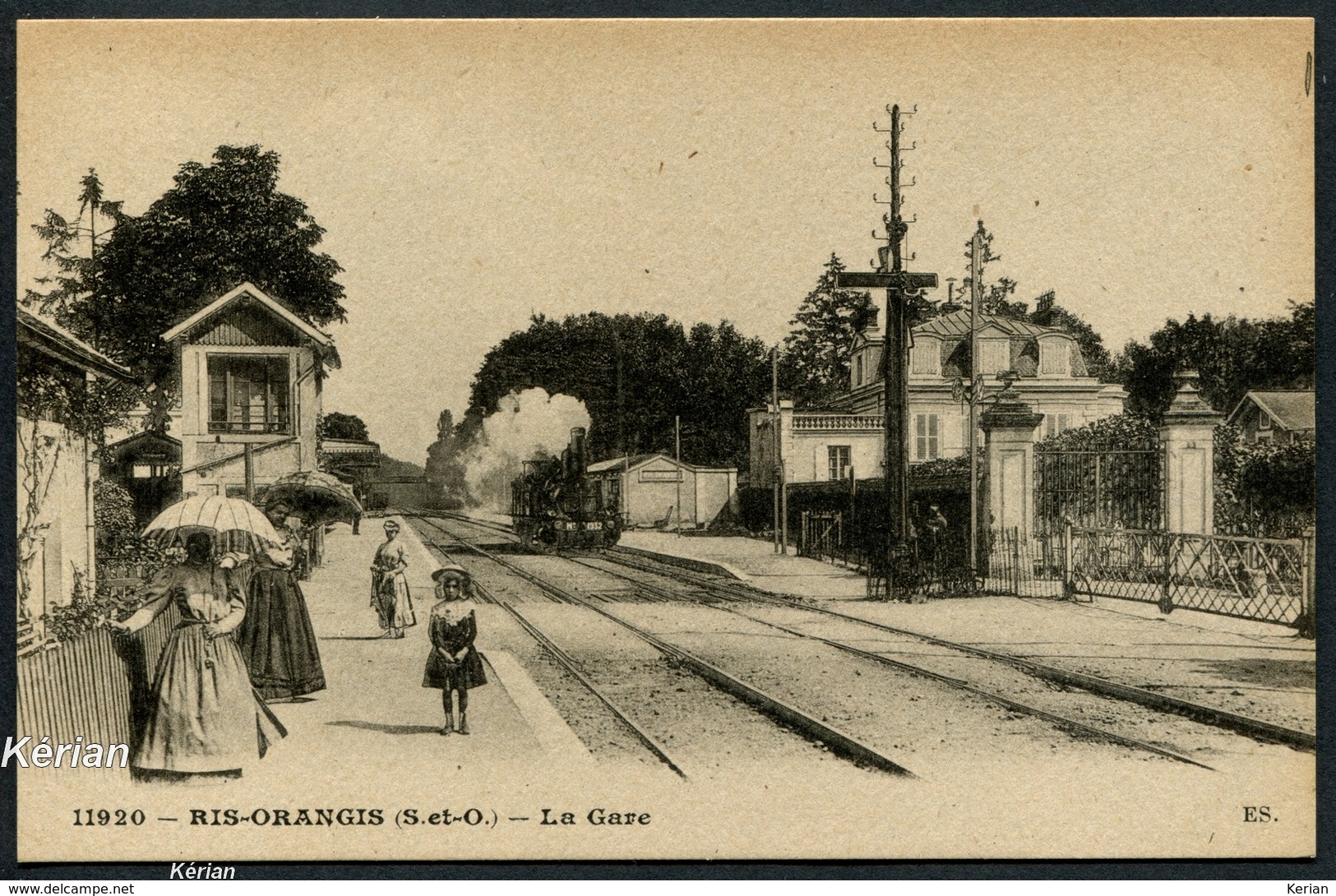 Ris-Orangis (S.et-O.) - La Gare - Coll. ES N° 11920 - Voir 2 Scans - Ris Orangis