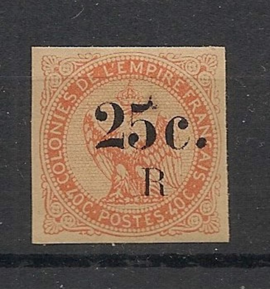 Réunion - 1885 - N°Yv. 4 - Aigle 5c Sur 40c Vermillon - Neuf Luxe ** / MNH / Postfrisch - Neufs