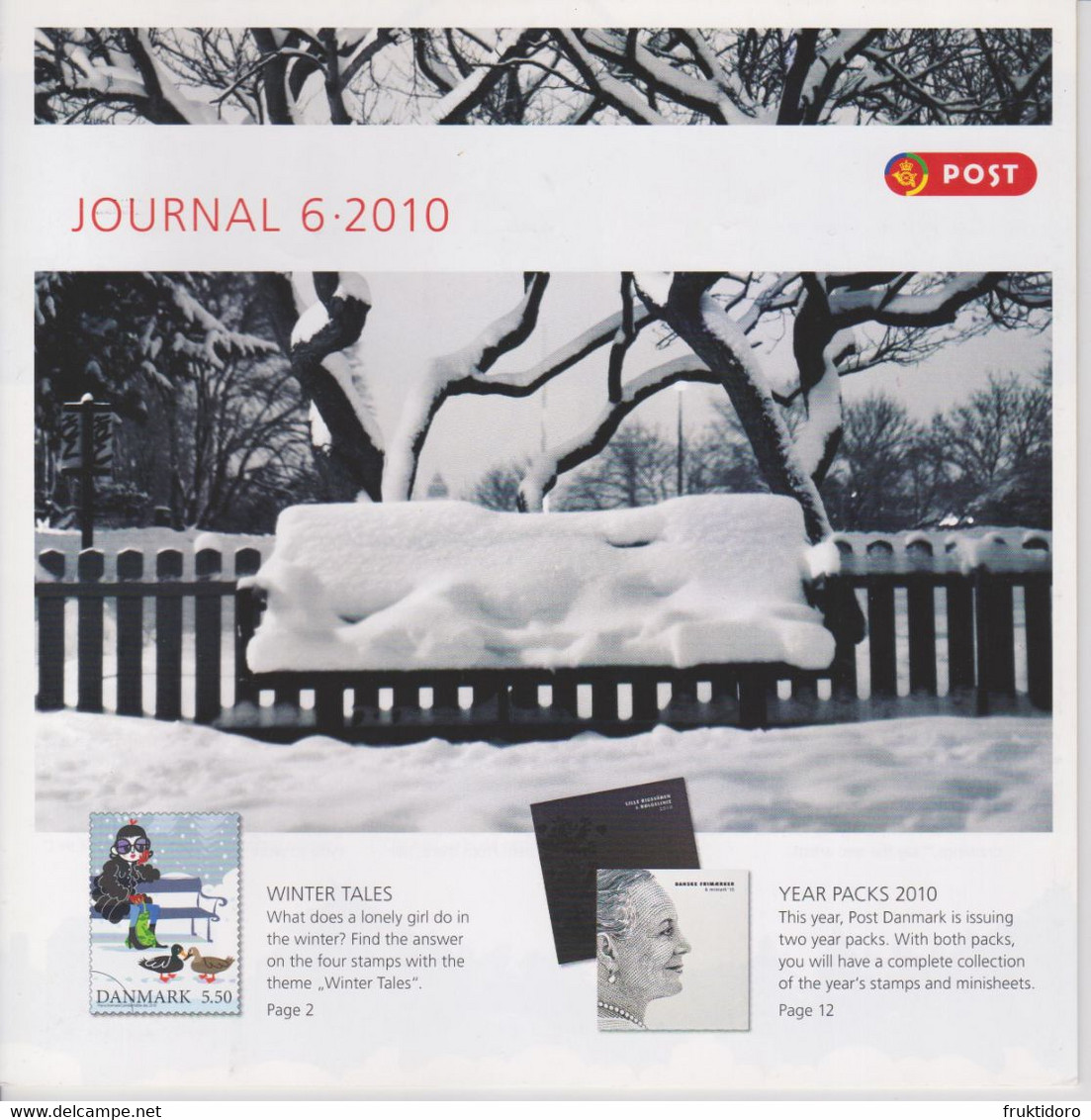 Denmark Brochures Journal 2010/2012 Queen Margrethe II 70 Anniversary - Nordic Coastlines - Ribe 1300 Years - Snow - Collections