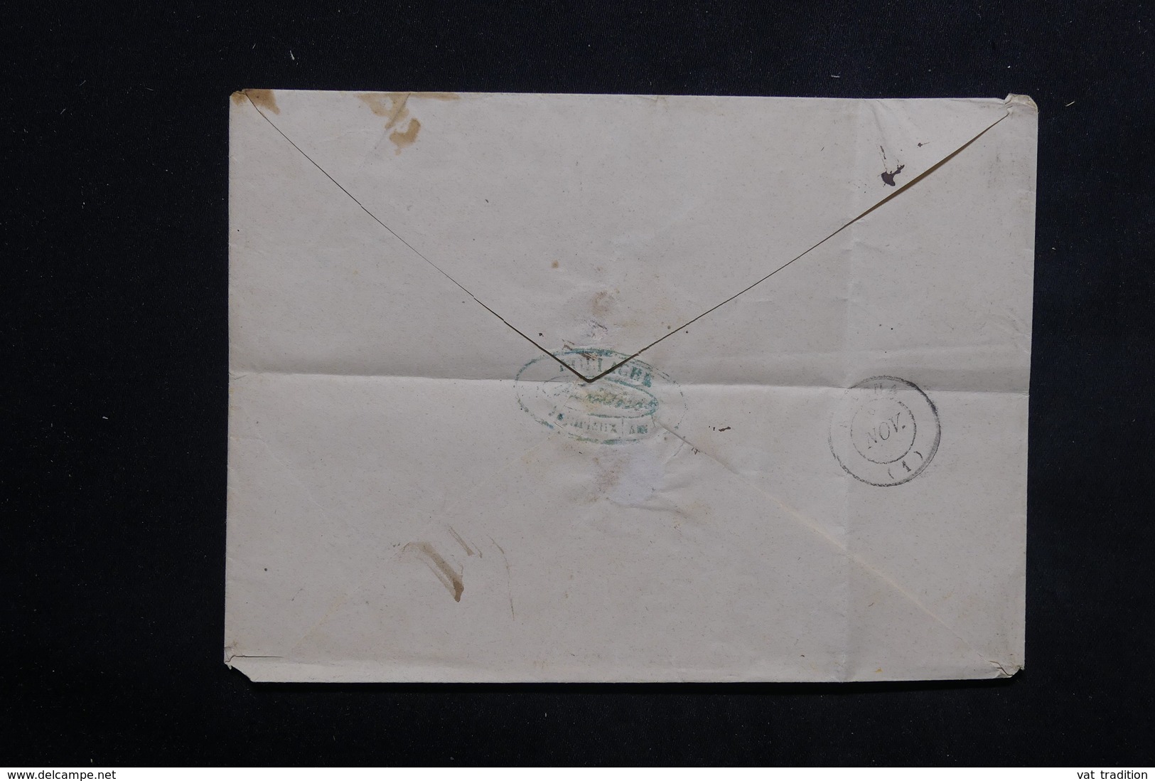 FRANCE - Enveloppe De Cerdon Pour Nantua En 1860 , Affranchissement 4 Napoléons - L 23124 - 1849-1876: Période Classique