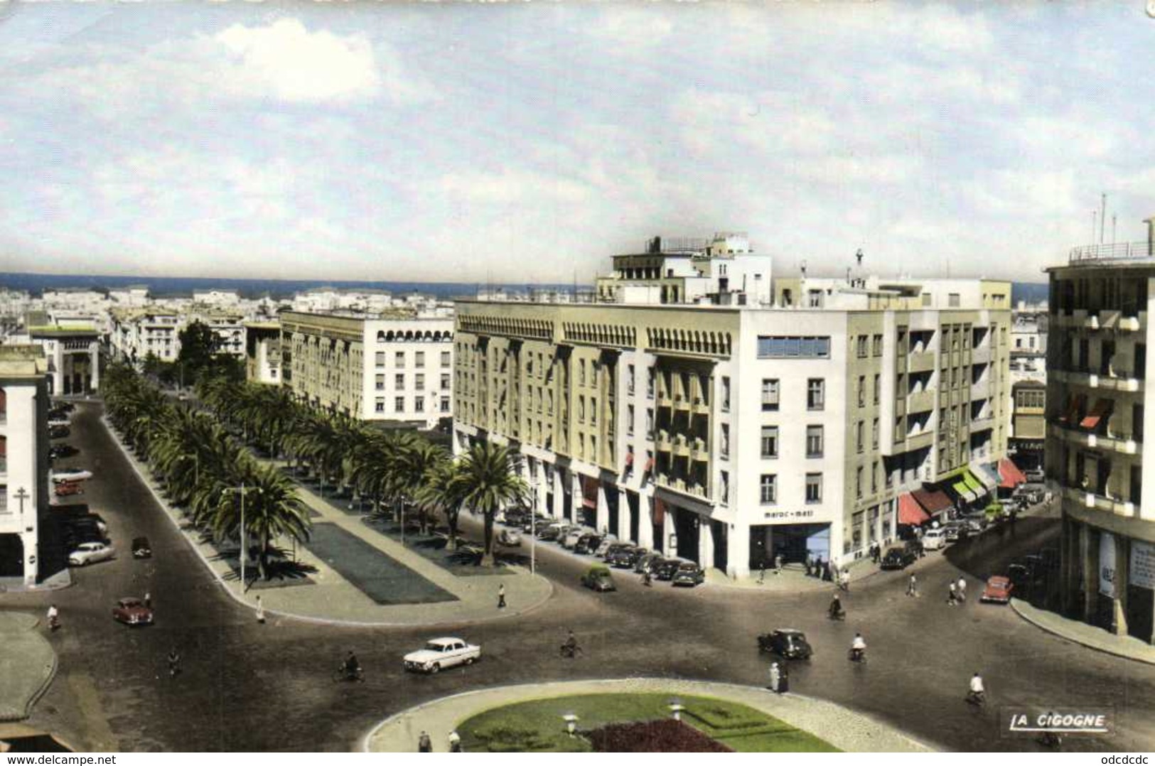 RABAT Avenue Mohamed V Colorisée RV - Rabat