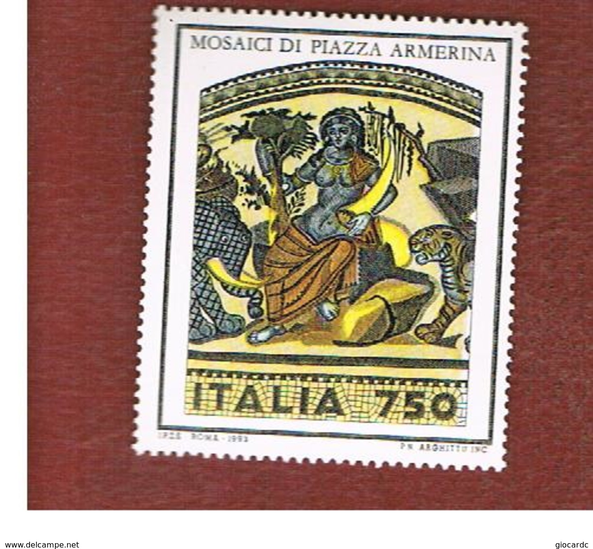 ITALIA - UN. 2073 -   1993  MOSAICI DI IAZZA ARMERINA   -  NUOVI **(MINT) - 1991-00: Ungebraucht