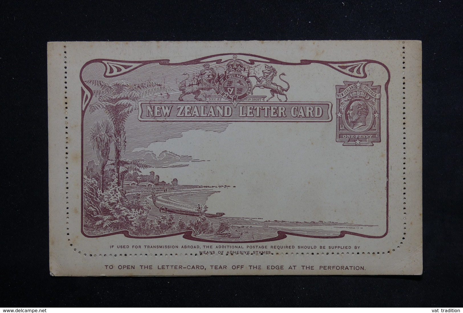 NOUVELLE ZÉLANDE - Entier Postal Illustré Non Circulé - L 23131 - Lettres & Documents