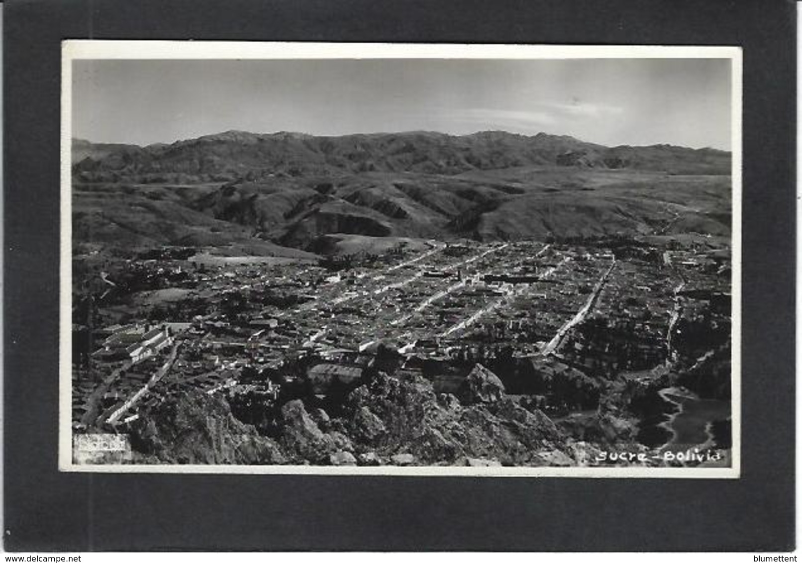 CPA Bolivie Bolivia  Non Circulé Carte Photo RPPC Sucre - Bolivie