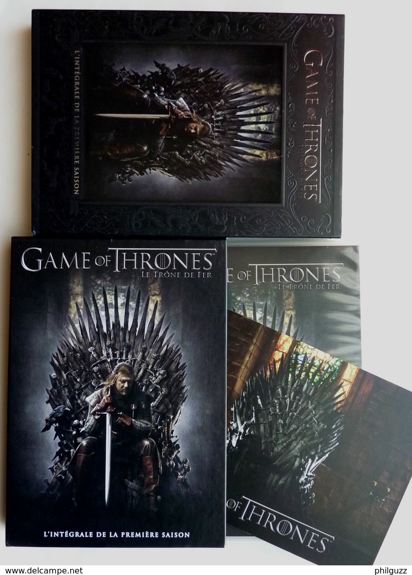 COFFRET DVD GAME OF TRONE LE TRONE DE FER SAISON 1 - Fantastici