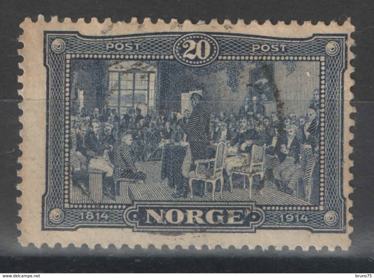 Norvège - YT 90 Oblitéré - 1914 - Oblitérés