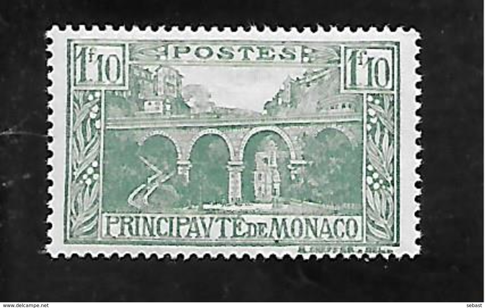 TIMBRE NEUF DE MONACO DE 1924 N° YVERT 97 - Neufs