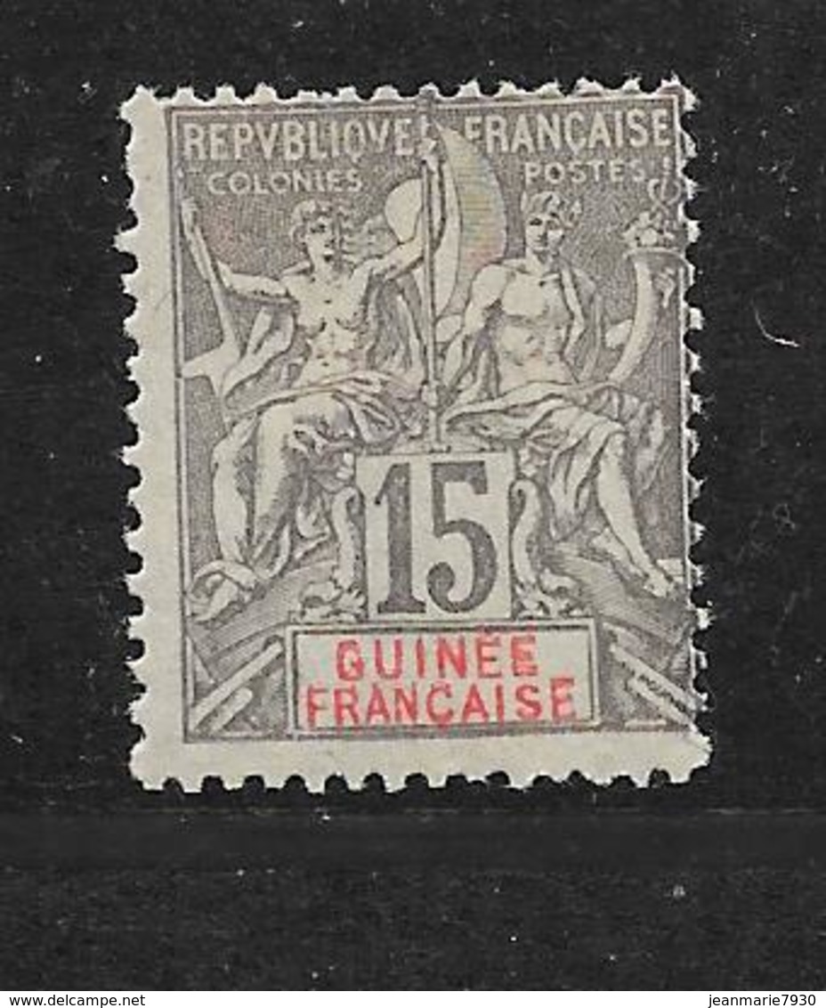 GUINEE TYPE GROUPE N° 15 NEUF * - COTE = 120.00 € - Ungebraucht