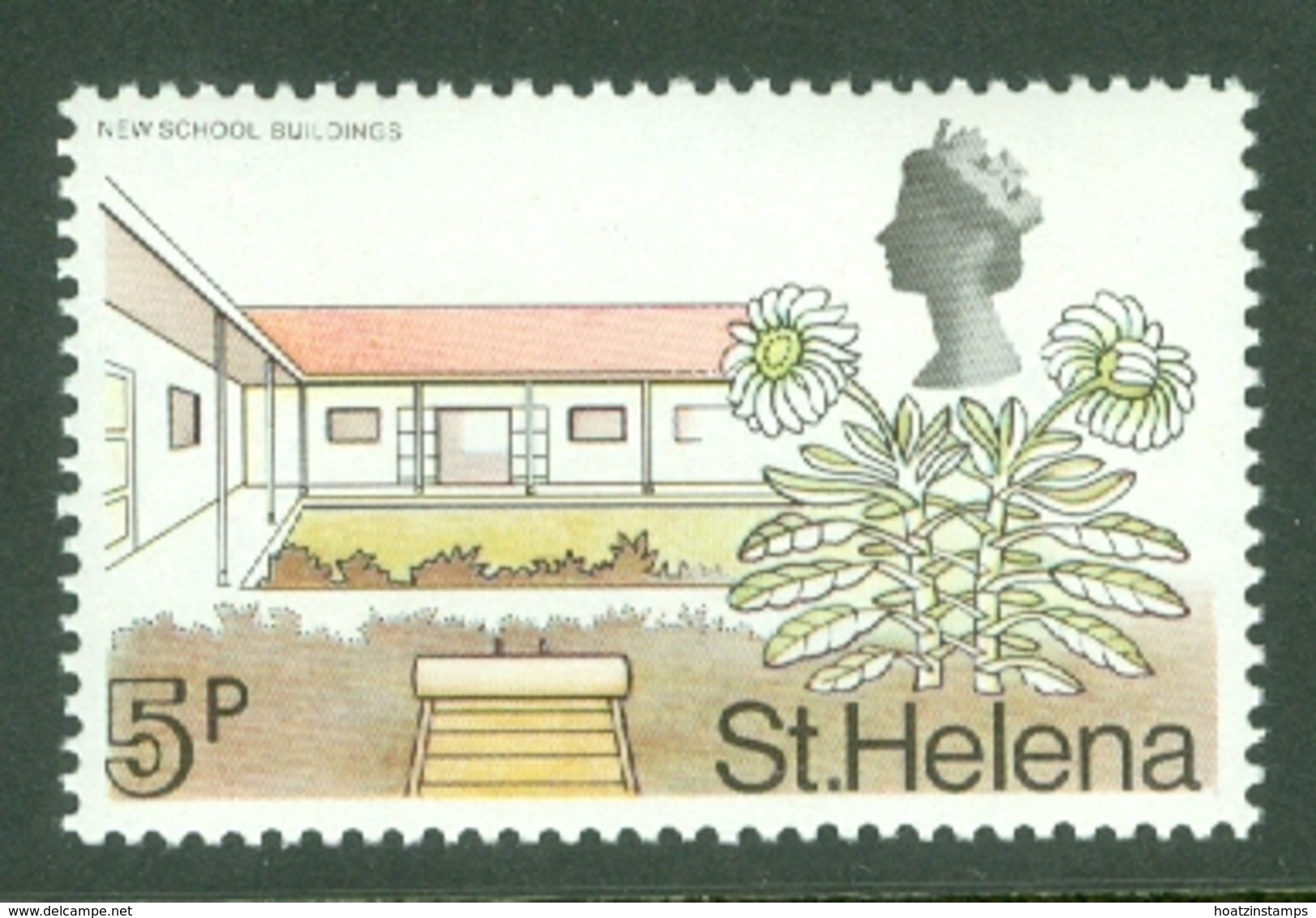 St Helena: 1971   QE II - Pictorial - Decimal Currency    SG268    5p       MNH - Isola Di Sant'Elena