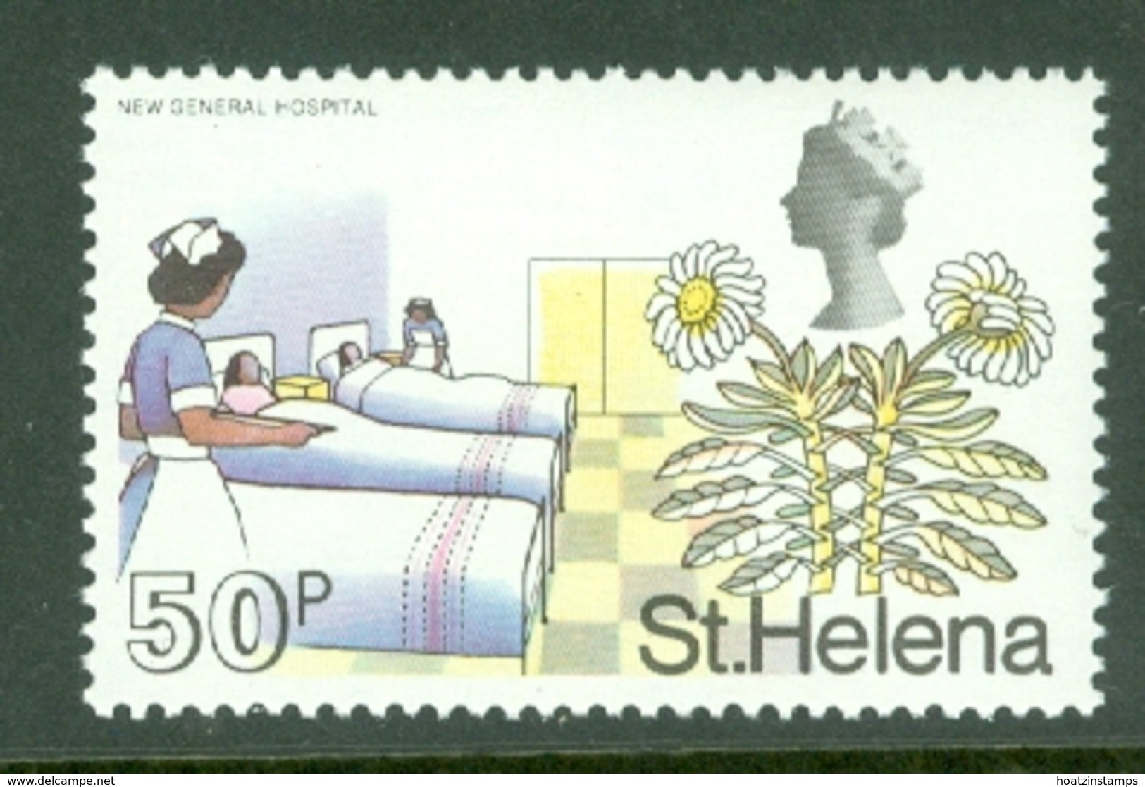 St Helena: 1971   QE II - Pictorial - Decimal Currency    SG273    50p       MNH - Saint Helena Island