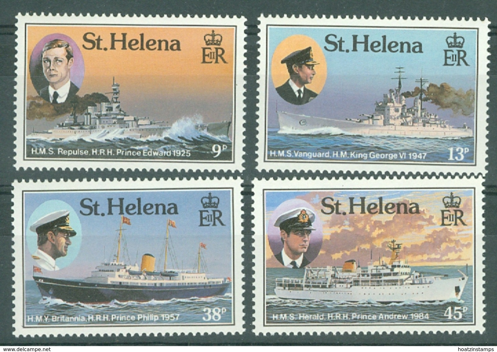 St Helena: 1987   Royal Visits To St Helena    MNH - Isola Di Sant'Elena