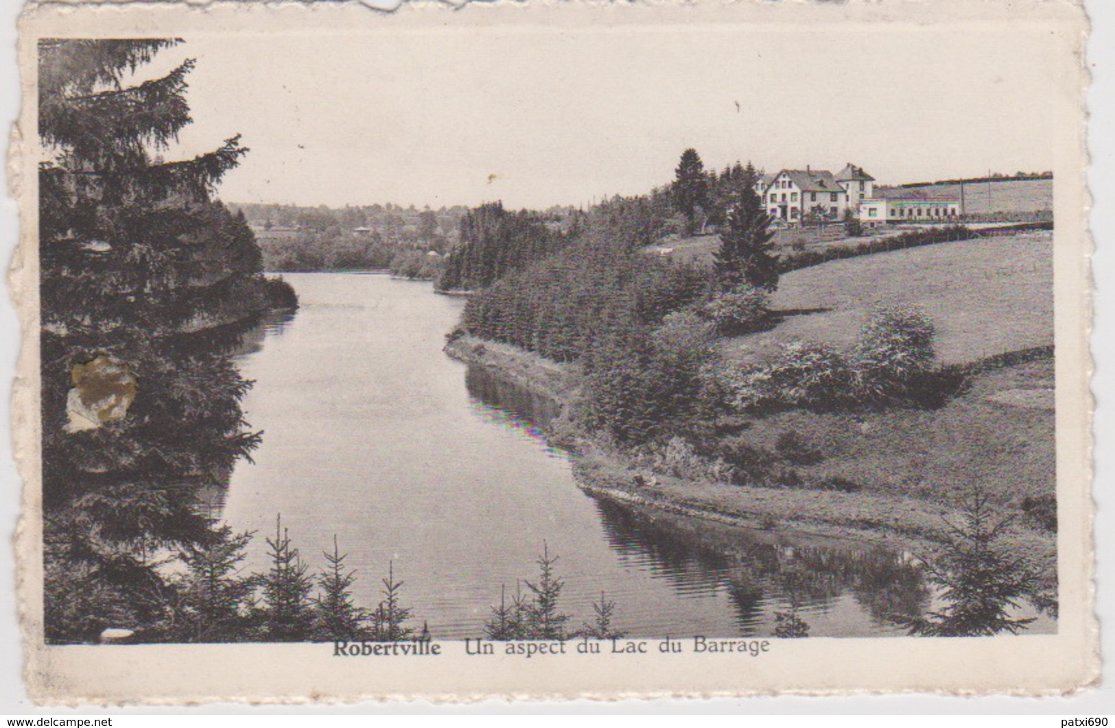 Roberville Un Aspect Du Lac Du Barrage - Weismes