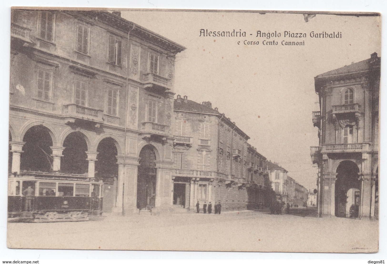 Alessandria - Angolo Piazza Garibaldi E Corso Cento Cannoni - Alessandria