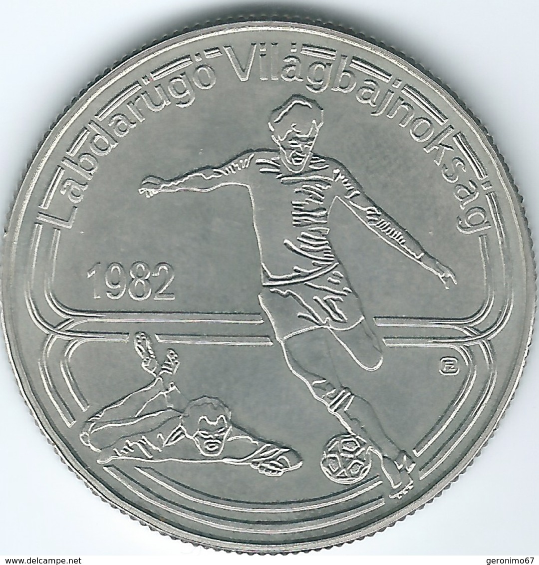 Hungary - 100 Forint - World Cup - 1982 (KM626) - Hungría